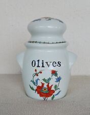 Pot olives porcelaine d'occasion  Monclar
