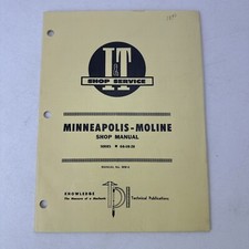 Minneapolis moline series for sale  Vanderbilt