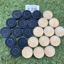 Vintage draughts counters for sale  HIGH PEAK