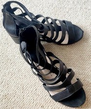 Absatz sandalen leder gebraucht kaufen  München