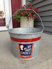 Vintage galvanized bucket for sale  Shipping to Ireland