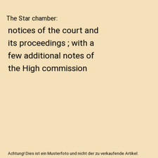 The star chamber gebraucht kaufen  Trebbin