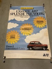 Autobianchi a112 poster usato  Cuneo