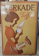 Blechschild verkade toffee gebraucht kaufen  Remseck am Neckar