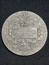 Médaille argent agriculture d'occasion  Deauville