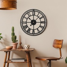 Wanduhr 40cm metall gebraucht kaufen  Duisburg