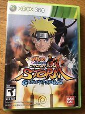 Cas Naruto Shippuden: Ultimate Ninja Storm Generations (Microsoft Xbox 360, 2012) comprar usado  Enviando para Brazil