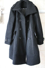 Manteau noir laine d'occasion  Le Mans