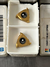 2x SECO 16NR11W-A1 CP 500 Wendeschneidplatten Wendeplatte inkl. Mwst comprar usado  Enviando para Brazil