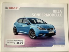 Prospekt seat ibiza gebraucht kaufen  Amrum