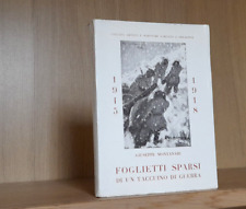 Giuseppe montanari foglietti usato  Varese