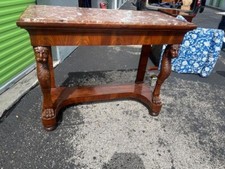 Antiga mesa console de mármore inglesa, usado comprar usado  Enviando para Brazil