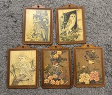 Quadro pendurado vintage arte de parede decoração pássaro coruja pacote com 5 comprar usado Quadro pendurado vintage arte de parede decoração pássaro coruja pacote com 5 comprar usado  Enviando para Brazil