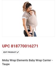 Open moby wrap for sale  Benton