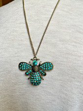 Bee necklace gold for sale  SHREWSBURY