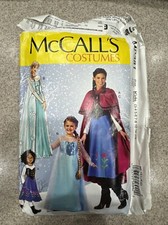 Fantasia McCalls Frozen Anna Elsa MP381 padrão infantil tamanho 3-14 comprar usado  Enviando para Brazil