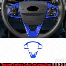 Guarnição de quadro de botão de volante de carro azul brilhante para Ford Maverick 2022-2024 2* comprar usado  Enviando para Brazil