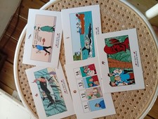 Carte postale tintin d'occasion  Domérat