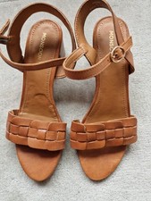 Monsoon brown leather for sale  CRAVEN ARMS