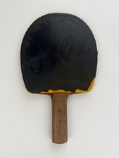 Usado, Pá de tênis de mesa vintage Bernard Hock – Lâmina de taco duro artesanal com borracha comprar usado Usado, Pá de tênis de mesa vintage Bernard Hock – Lâmina de taco duro artesanal com borracha comprar usado  Enviando para Brazil