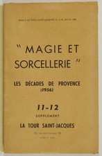 Magie sorcellerie. décades d'occasion  Paris IX