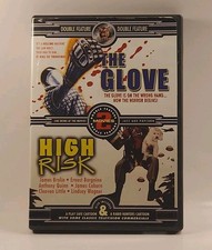 The Glove/High Risk (DVD, 1977/1981) Action Double Feature OOP USA w1s3 2707 comprar usado  Enviando para Brazil