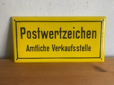 Emailschild postwertzeichen am gebraucht kaufen  Deutschland