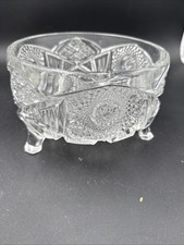 Vintage footed clear for sale  Frisco