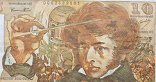 10 FRANCS 1974 - 1978 HECTOR BERLIOZ billet france, używany na sprzedaż  Wysyłka do Poland