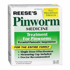 Reese’s Pinworm Medicine Pyrantel Pamoate suspensão líquida 1 Oz comprar usado  Enviando para Brazil