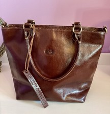 Brown real leather for sale  SOUTHPORT