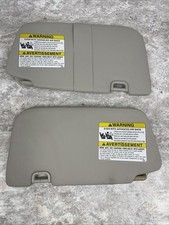 Conjunto de quebra sol Subaru Impreza esquerda e direita 2008-2014 cinza com espelho fabricante de equipamento original comprar usado  Enviando para Brazil