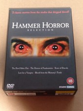 Hammer horror selection for sale  WORTHING