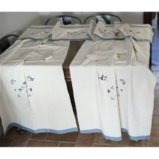 Tende ricamate mantovana usato  Italia