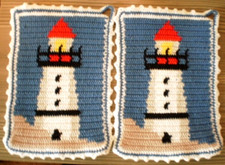 Motiv topflappen leuchtturm gebraucht kaufen  Neuenhagen