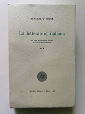 Letteratura italiana iii usato  Campobasso
