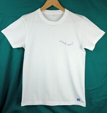 Camiseta unissex de algodão MAISON Labiche X cinza ganso branca tamanhos P G nova comprar usado  Enviando para Brazil