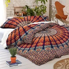 Conjunto de edredom indiano mandala capa de edredom boho queen colcha edredom, usado comprar usado  Enviando para Brazil
