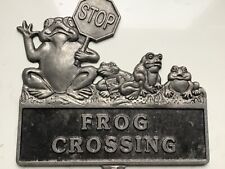 Vintage metal frog for sale  GERRARDS CROSS