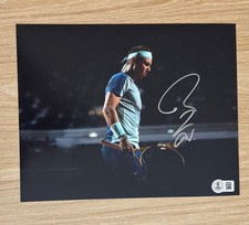 FOTO BAS BECKETT ASSINADA POR RAFAEL NADAL TÊNIS NIKE 8X10 comprar usado  Enviando para Brazil