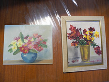 Anciennes peintures huile d'occasion Anciennes peintures huile d'occasion  Auray