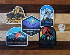 LARGE Yosemite National Park Set Of 5 Sticker Decal 4" for sale  Cleveland