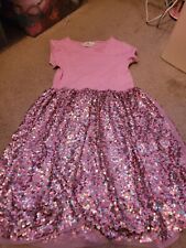 Girls pink sequin for sale  CHESTER