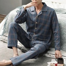 Herren pyjama langarm gebraucht kaufen  München