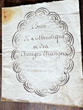 Manuscrit 1809 empire d'occasion  Morestel