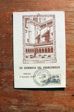 Cartolina commemorativa xii usato  Roma