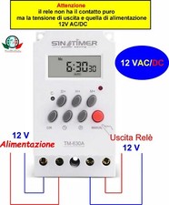 Timer temporizzatore programma usato  Italia