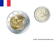 Commémorative 2022 jacques d'occasion  France