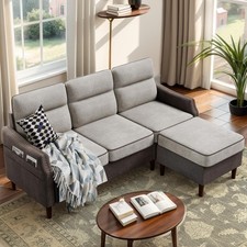 Shaped sofa couch for sale  Ashford