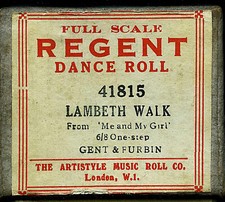 Pianola roll regent for sale  NEWARK